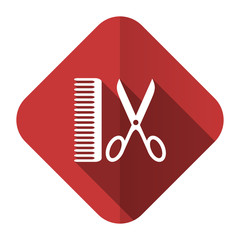 barber flat icon