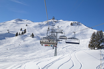 Fototapeta premium Winter in alps