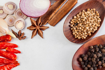 Thai food Cooking ingredients. - spice tast