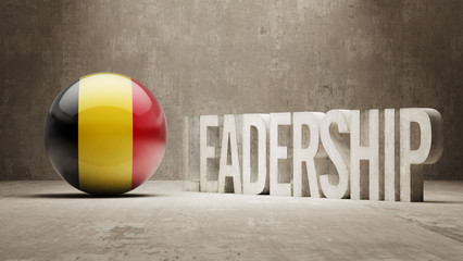 Belgium. Leadership Concept.