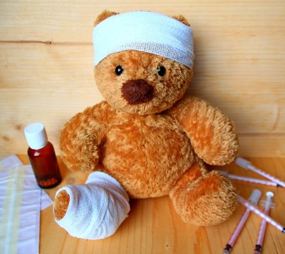 kranker teddyb&auml;r