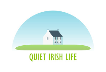 Fototapeta premium Traditional Irish House