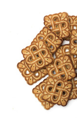 Biscuits with filling. Photo.