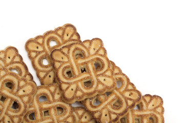 Biscuits with filling. Photo.