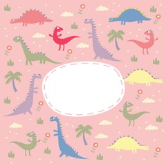 dinosaur pattern design