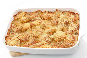 Beau gratin de pommes de terre