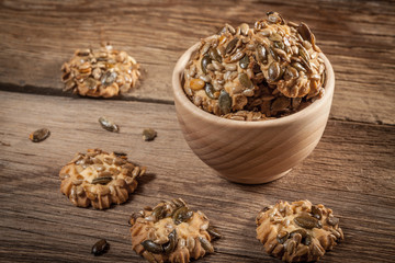 Pumpkin cookies.