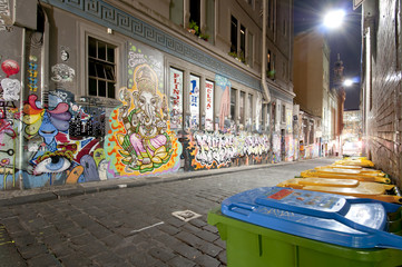 Melbourne's graffiti Street art