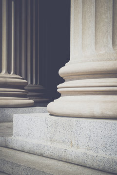 Vintage Pillars of Law