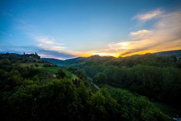 Fototapeta premium Tuscan landscape