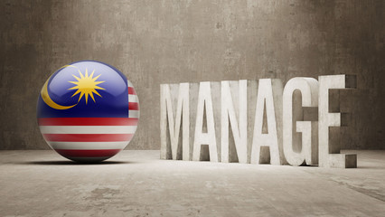 Naklejka premium Malaysia.