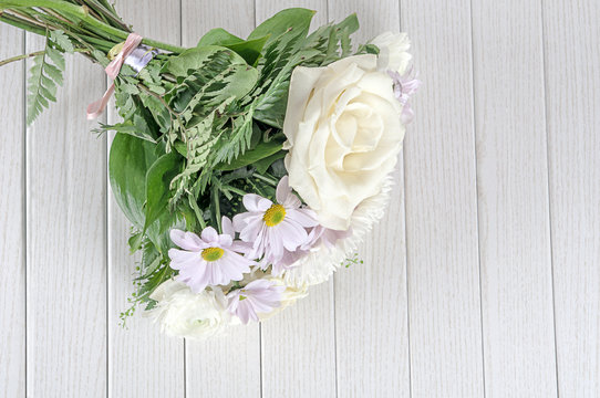 Fototapeta a bouquet of flowers