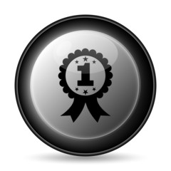 First prize ribbon icon