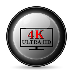 4K ultra HD icon