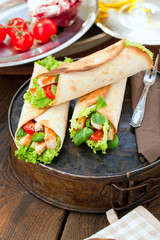 Frische tortilas  Burrito