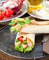Frische tortilas  Burrito