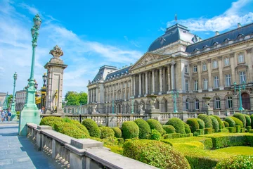 Crédence de cuisine en verre imprimé Bruxelles Palais royal de Bruxelles