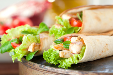 Frische tortilas  Burrito