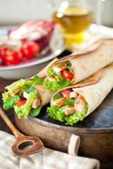 Frische tortilas  Burrito