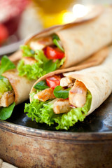 Frische tortilas  Burrito