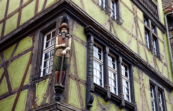 Maison &agrave; colombage M&eacute;di&eacute;vale