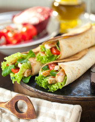 Frische tortilas  Burrito