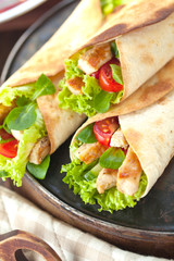 Frische tortilas  Burrito