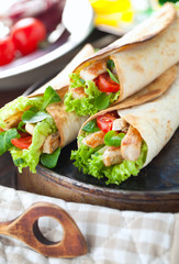 Frische tortilas  Burrito