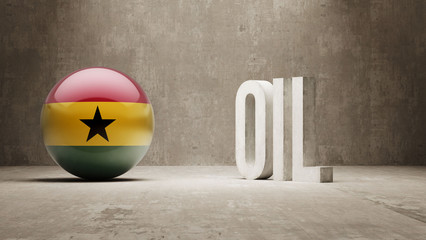 Ghana. Oil Concept.