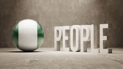 Nigeria. People Concept.