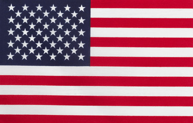 Flag of United States of America for remembering independence, labor, presidents or memorial day...