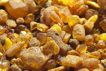 Raw amber
