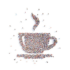 people in the form of a cup  tea.