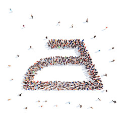 people in the form of iron.