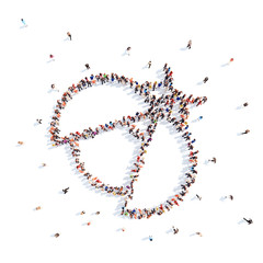 people in the form of a ladybug.