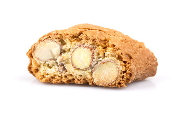 Italian cantuccini cookie with almond