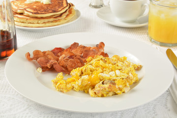 Bacon and eggs