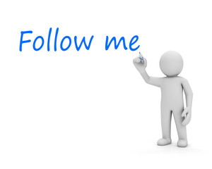 follow me