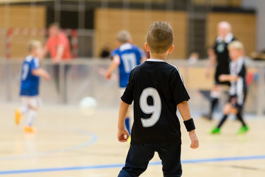 Kids Indoor Soccer Match