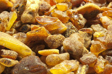 Raw amber