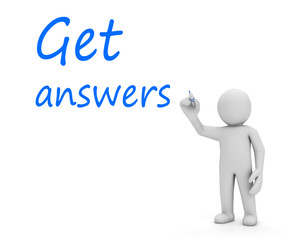 get answers