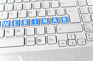 Helle Tastatur: Webinar