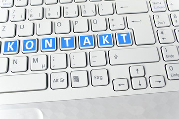 Helle Tastatur: Kontakt