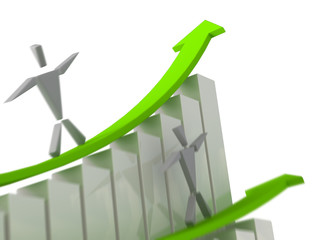 Stock Rising Surf 3D Motion II