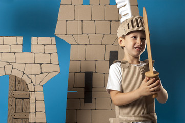 medieval knight child