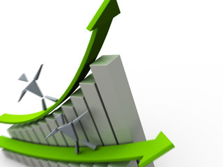 Stock Rising Surf 3D Motion