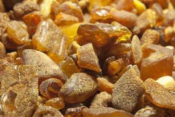 Raw amber