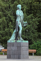 Friedrich Schiller monument in Mannheim, Germany