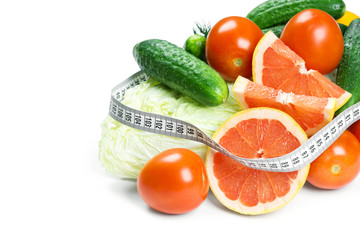 Fresh fruits and vegetables