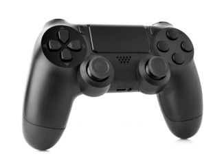 video game controller isolated on white background